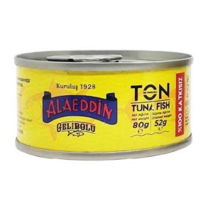 Alaeddin Ton Balığı Konservesi 80 Gram